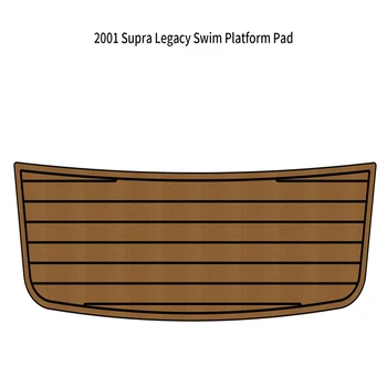 2001 Supra Legacy Платформа За плуване Подложка За Стъпалата Лодка EVA Изкуствена Пяна на Палубата От Тиково Дърво Облицовки За Секс Самоклеящийся Стил SeaDek Gatorstep