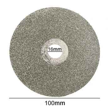 4 плосък кръг с диаметър 100 mm с диамант покритие – идеалният инструмент за полиране на бижута с шкурка 80 ~ 3000