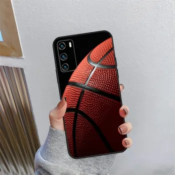 Баскетболно Кошче Калъф За Телефон Huawei P 50 30 40 Pro Plus 2019 2020 2021 Psmart Z 7 8 9 Nova 8 I Se 10 20 Седалка От Мек TPU