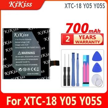 Батерия KiKiss капацитет 700 mah За ЕКСТАЗИ-18 Y05 Y05S Bateria 