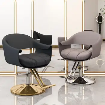 Въртящо коса стол Професионална козметика Коса стол Маникюрное стол, Фризьорски салон, Козметика Sillo De Barberia Мебели за интериора на CY50BC