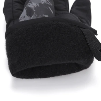 Детски ски ръкавици Y1UB, топли зимни ръкавици, ветроупорен сноубордические ръкавици за момчета и момичета