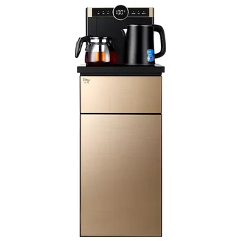 Диспенсер за вода Jindun, Автоматично интелигентно кофа с вертикални дъно, висококачествена машина за приготвяне на горещ и студен чай, Диспенсер за вода