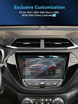 За 2018-2022 GMC Canyon/Acadia/Terrain 7-инчов автомобилен LCD дисплей с GPS-навигация, защитно фолио за сензорния екран от закалено стъкло