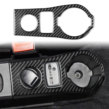 За Mercedes Benz Smart 2016 2017-2021 Автомобилни стикери от карбон, черен ключ зареждане, довършителни панел USB, аксесоари за интериора на колата