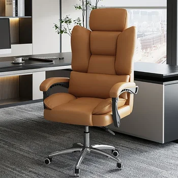 Завъртащо се офис стол за изчакване, Ергономични Скандинавските Мобилни Модерни кресла за ръце, Дизайнерски аксесоари за конференция Cadeira Presidente