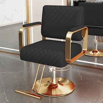 Златна Коса стол Може да се Сгъва Професионално Оборудване Салонное Кресло Въртящо се Silla De Barbero Професионална Мебели За Маникюрного Салон