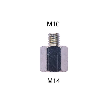 Интерфейсен адаптер конектор M10 M14 Стъпка на резба 1,5 мм От M14 до M10 Метален преносим Широко приложение От M10 до M14