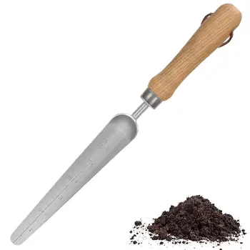 Лопата за плевене на градината, Преносима градинска лопата, мини-лопата за засаждане на сочни растения, Мултифункционални ръчни инструменти за плевене