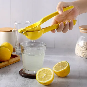 Многофункционална двупластова сокоизстисквачка за плодове lemon клип 2-в-1 алуминиева сплав, ръчна сокоизстисквачка, сокоизстисквачка, преса за лимони