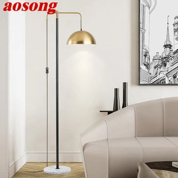 Модерен лампиона AOSONG Nordic Fashion Art Семеен дневна Спалня в близост До с диван Творчески led декоративна лампа