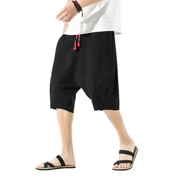 Модерен мъжки къси панталони средна засаждане, празнични къси панталони с дължина до коляното, ежедневни, плажни къси панталони за тийнейджъри, универсални