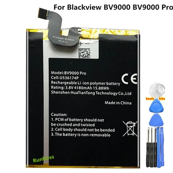 Оригиналното Качество на U536174P Батерия с капацитет 4180 ма За Мобилен Телефон Blackview BV9000/BV9000 Pro Batteria
