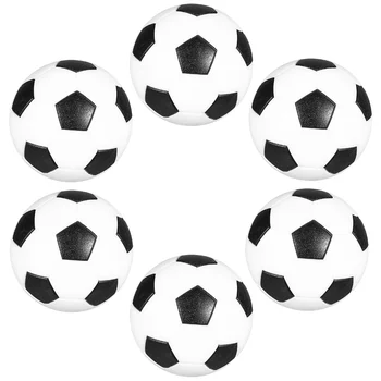 Подмяна на футболни топки за настолен футбол 32 мм, мини-черно-бели футболни топки, черно-бял футбол, игра на джаги