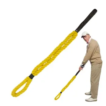 Тренажор за голф с люлки, преносим дистанционно въже за упражнения по голф, спомагателно оборудване за упражнения по голф, обзавеждане за представляващи при игра на голф