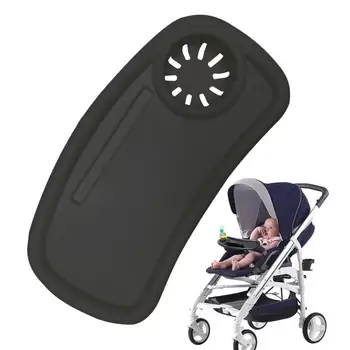 Универсална тава за колички, Универсални тави за закуски в детска количка С подстаканником и държач за телефон, аксесоари за колички за пазаруване, разходки и